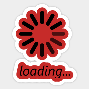 Loading Sticker